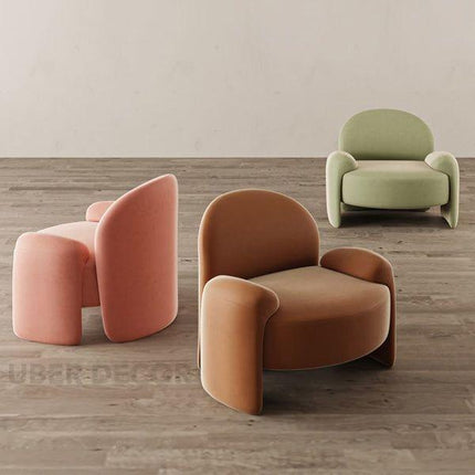 Verdora Lounge Chair Playful Contemporary Accent Statement Seating for Modern Living Room Bedroom and Lounge Interiors Shop Now