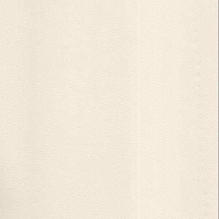KOREAN LEATHER- Leatherette Faux Leather Upholstery Fabric- Off-White