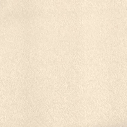 KOREAN LEATHER- Leatherette Faux Leather Upholstery Fabric- Almond Cream