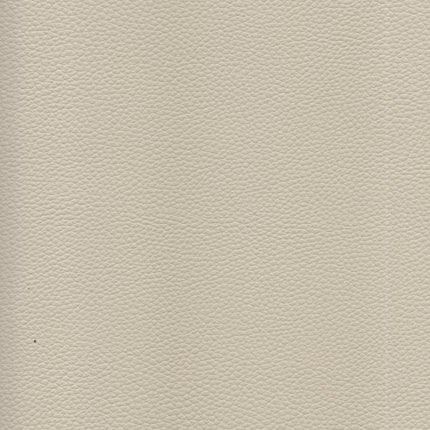 KLASSY- Leatherette Faux Leather Upholstery Fabric- Ivory Sand