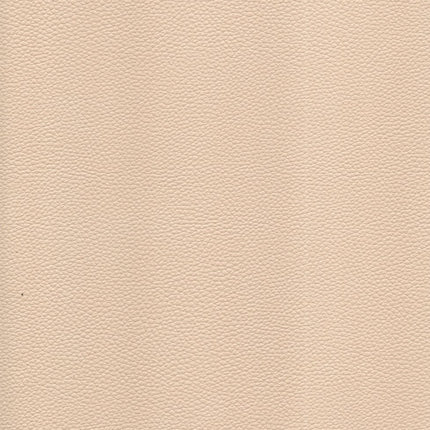 KLASSY- Leatherette Faux Leather Upholstery Fabric- Sandy Beige