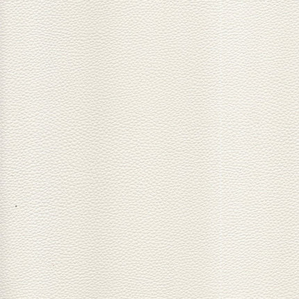 KLASSY- Leatherette Faux Leather Upholstery Fabric- Off-White