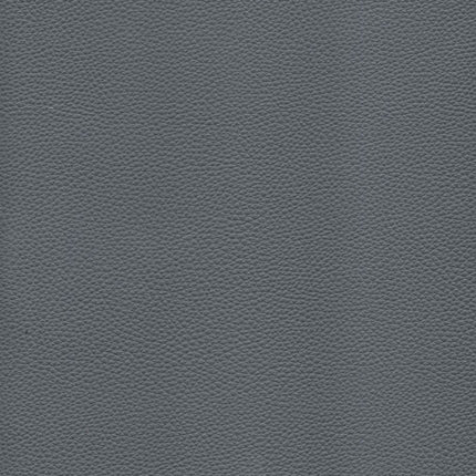 KLASSY- Leatherette Faux Leather Upholstery Fabric- Midnight Gray