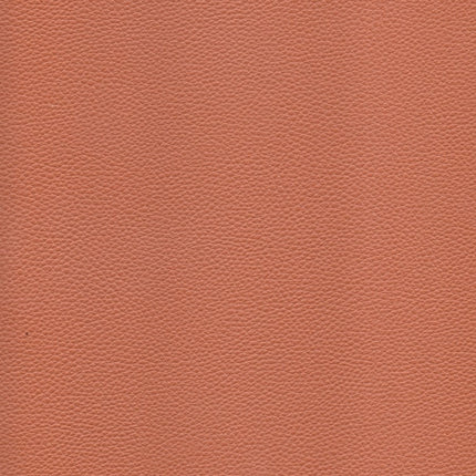KLASSY- Leatherette Faux Leather Upholstery Fabric- Terracotta