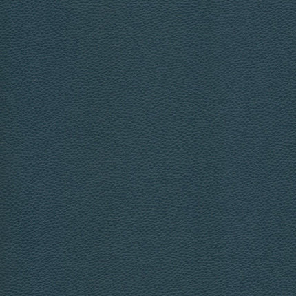 KLASSY- Leatherette Faux Leather Upholstery Fabric- Petrol Blue