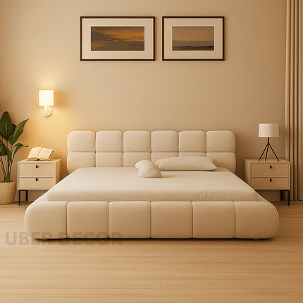 Naptide Bubble Bed – Contemporary Plush Platform for Modern Interiors