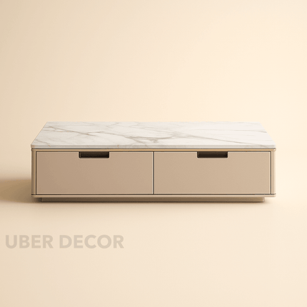 Nuvia Core – Modern TV Unit, Luxury Modular Coffee Table with European Inspired Design