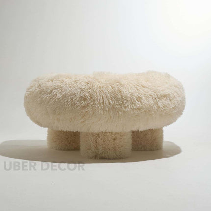 Furrora Cloud Chair Playful Postmodern Statement Lounge Accent for Cozy Living Room and Bedroom Interiors