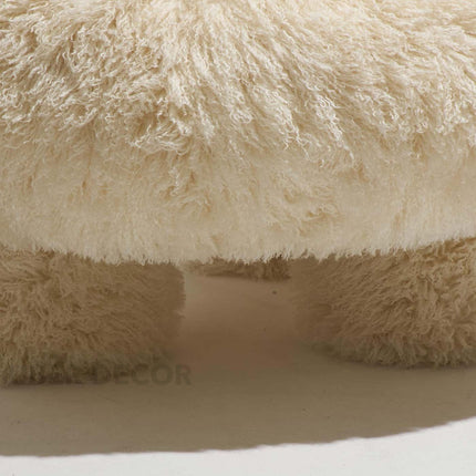 Furrora Cloud Chair Playful Postmodern Statement Lounge Accent for Cozy Living Room and Bedroom Interiors