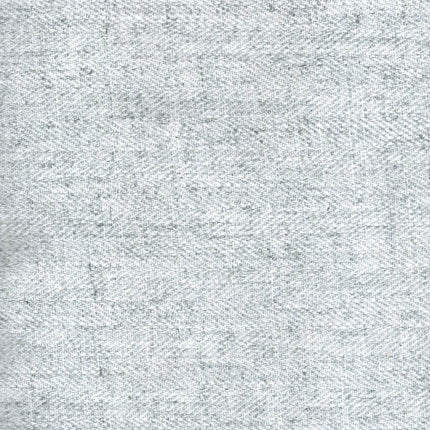 HUBER - Linen Upholstery Fabric- Silver Gray