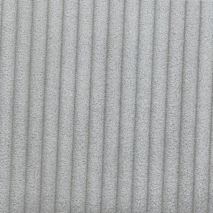 IBIZA - Corduroy Upholstery Fabric- Medium Grey