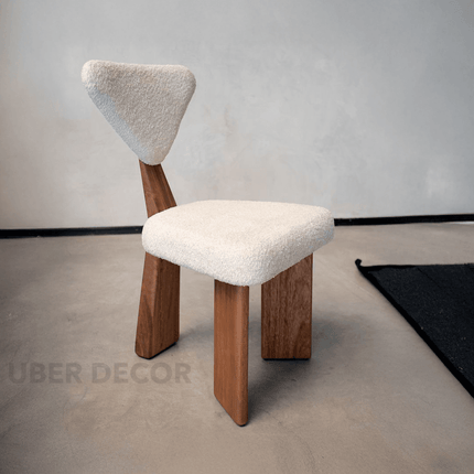 Elysian Form Customisable Mid Century Modern Japandi Accent Chair for Living Room Bedroom Lounge Furniture