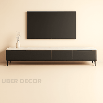 Vetra Slim – Aesthetic TV Unit, Coffee Table Nordic Inspired Minimal Drawer Design