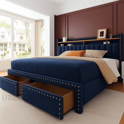 Dreamhold Storage Bed – Classic Utility with Contemporary Flair