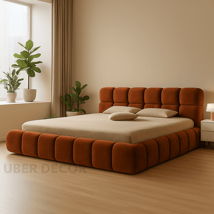 Naptide Bubble Bed – Contemporary Plush Platform for Modern Interiors