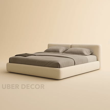 Slumberform Low Platform Bed – Japandi Soft Minimalism Redefined