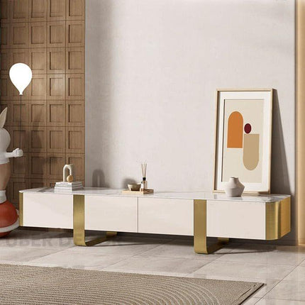 Liora Edge – Luxury Coffee Table, Modern Glam European Inspired Design TV Unit