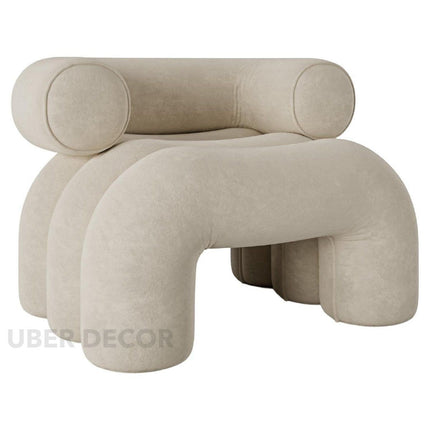 Cloudora Bold Form Customisable Postmodern Accent Chair Contemporary Sculptural Lounge Living Room Bedroom Furniture