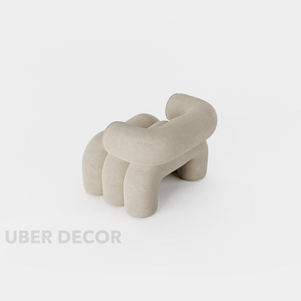 Cloudora Bold Form Customisable Postmodern Accent Chair Contemporary Sculptural Lounge Living Room Bedroom Furniture