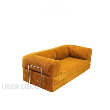 The Teddy Block Sofa- 5-in-1 Modern Adjustable Sofa Cum Bed for Guest Room, Kids Room, Bedroom or Living Room- Custom Fabric and Size