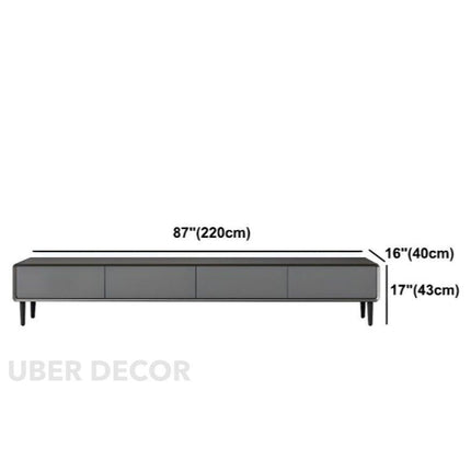 Vetra Slim – Aesthetic TV Unit, Coffee Table Nordic Inspired Minimal Drawer Design