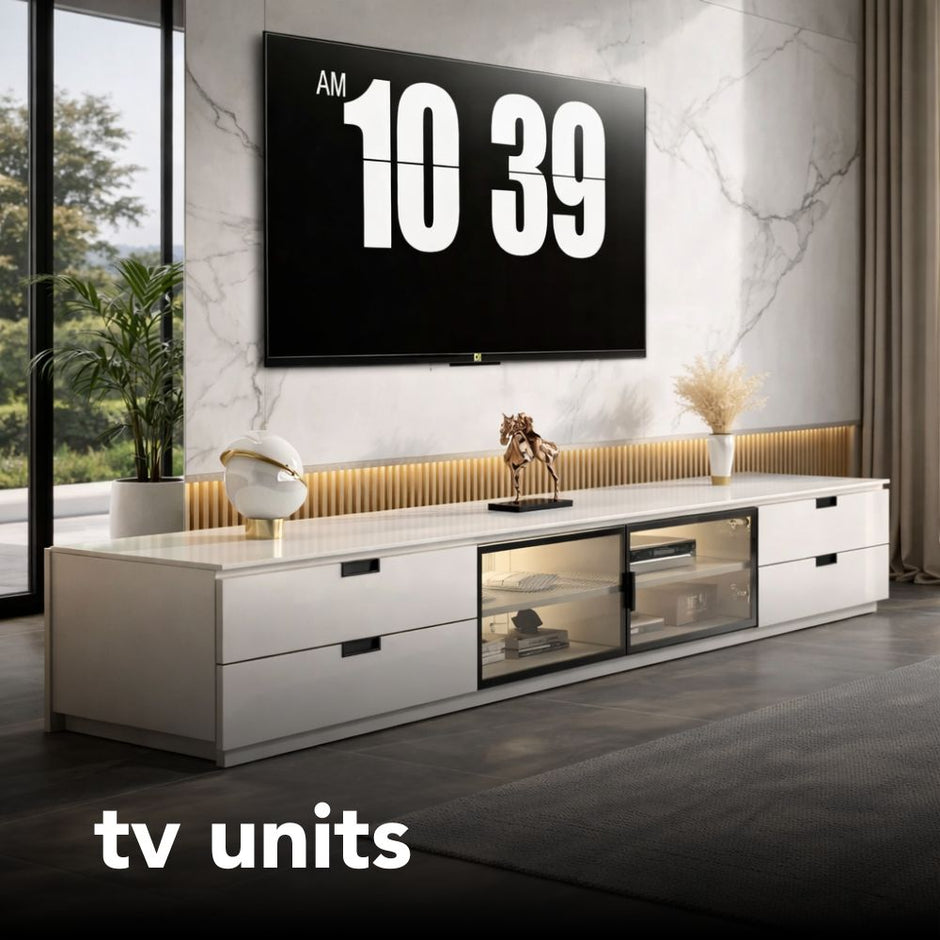Wall Mounted TV Units & Modern Wall TV Cabinets – Uber Decor