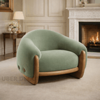 Sage Green Suede Velvet