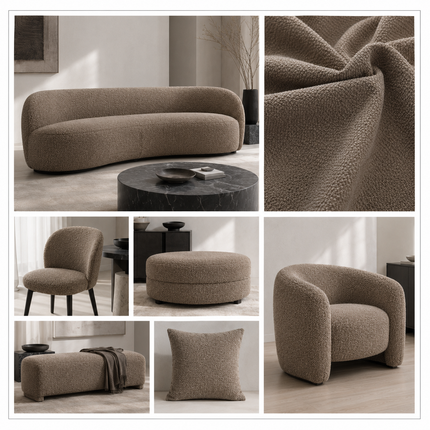 BURBERRY - Upholstery Fabric- Dark Taupe