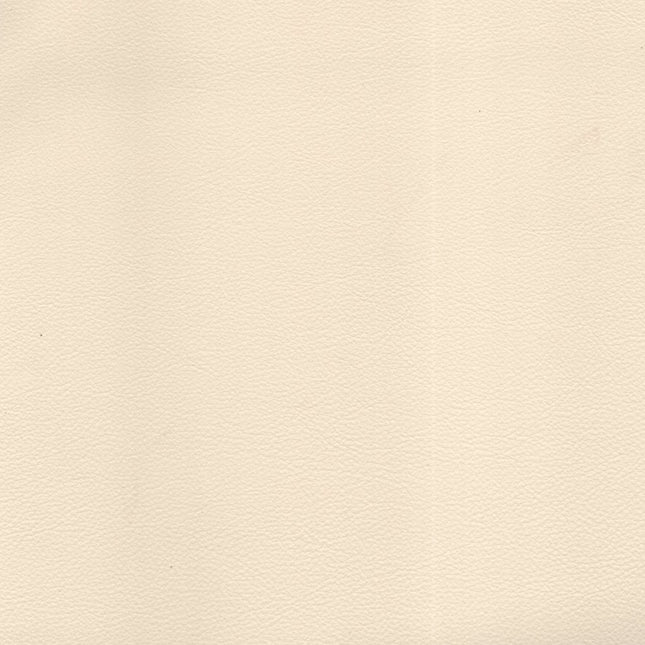 KOREAN LEATHER- Leatherette Faux Leather Upholstery Fabric- Almond Cream
