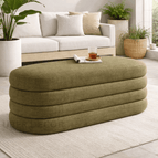 Olive Khaki Jute-Linen