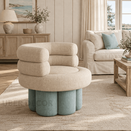 CLOUDFORM – Modern Sculptural Accent Chair for Living Room, Lounge & Boutique Spaces