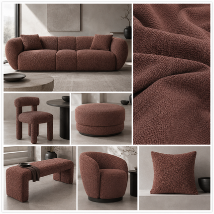 BURBERRY - Upholstery Fabric- Cocoa Rose