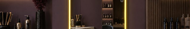 Arcelia Arched Frameless LED Full-Length Mirror – Front or Back Lit with 3-Colour Touch Control