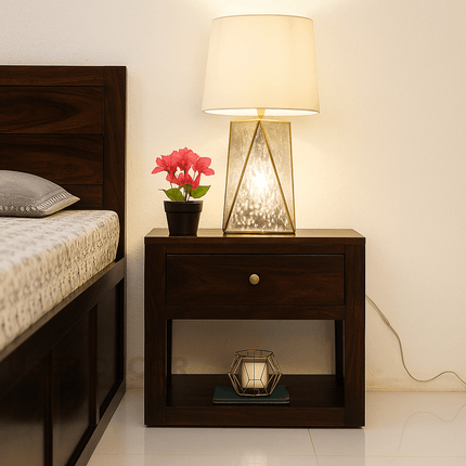 HavenWood Japandi Modern Platform Customisable Bed for Master Bedroom