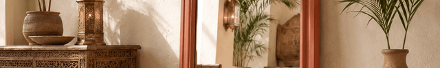 Amani Moroccan Arch Full Length Floor Mirror – Standing Mirror for Bedroom