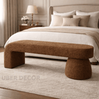 Brown Fuzzy Boucle