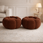 2 / Cocoa Brown Suede Velvet