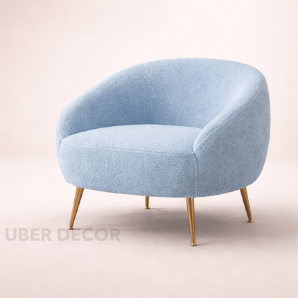 Maison Elara Upholstered Chair - Modern Furniture for Living Room, Bedroom and Foyer