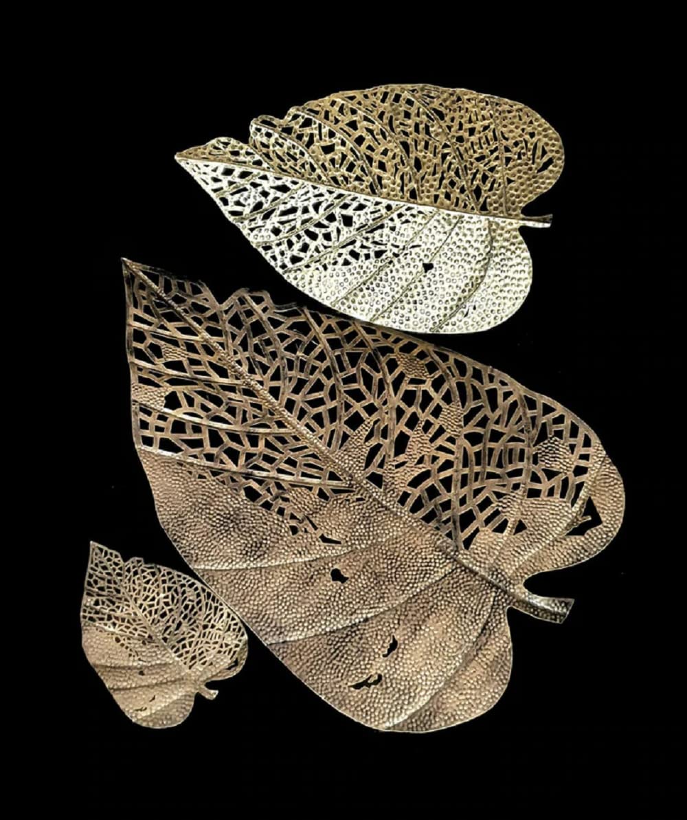 Leaf Metal Wall Art - Set of 3