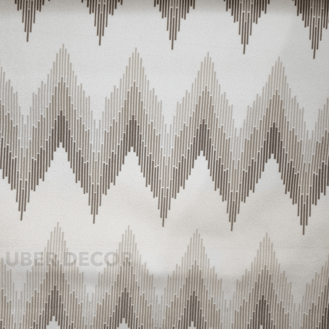 Teksun - Textured Gradient Zigzag Suede Upholstery Fabric - Modern Chevron Gradient