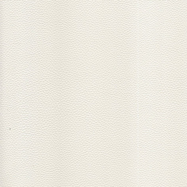 KLASSY- Leatherette Faux Leather Upholstery Fabric- Off-White
