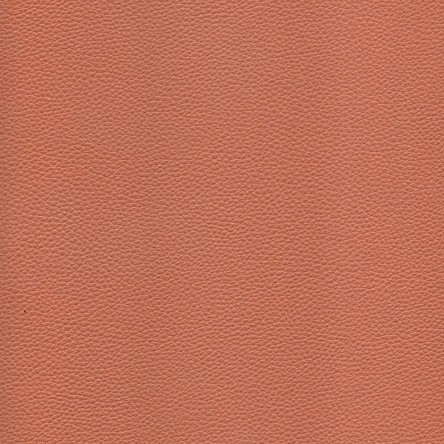 KLASSY- Leatherette Faux Leather Upholstery Fabric- Terracotta