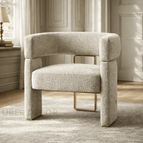 Stone Beige Boucle