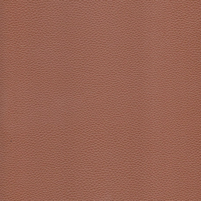 KLASSY- Leatherette Faux Leather Upholstery Fabric- Copper Brown