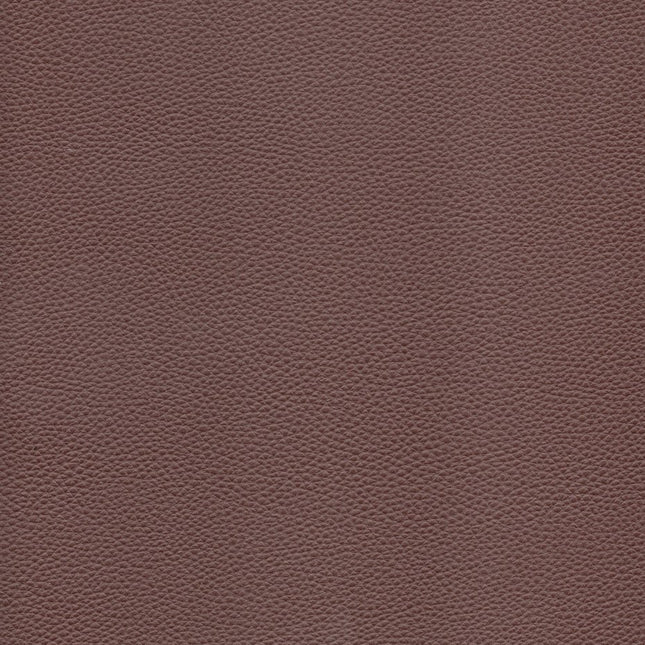 KLASSY- Leatherette Faux Leather Upholstery Fabric- Cocoa Brown