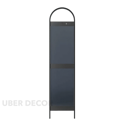 Twin-Pillar Arch Full Length Mirror- Metal Leaning Free Standing Mirror for Bedroom