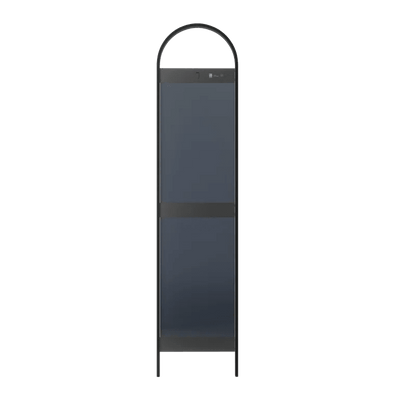 Twin-Pillar Metal Frame Arched Full Length Mirror