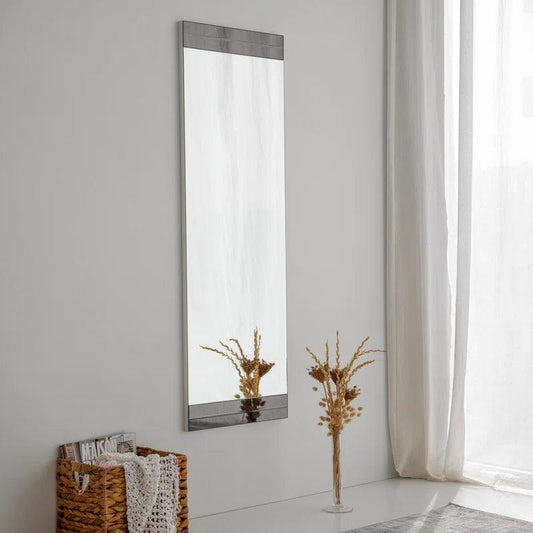 Dual Accent Frameless Full Length Mirror