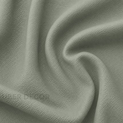 KLASSY- Leatherette Faux Leather Upholstery Fabric- Sage Green