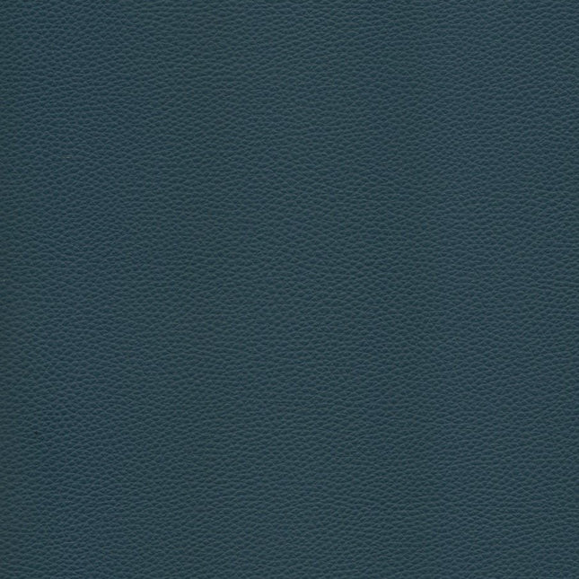 KLASSY- Leatherette Faux Leather Upholstery Fabric- Petrol Blue